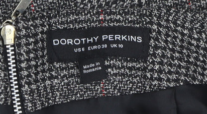 Dorothy Perkins Women's Check Pencil Skirt Size 10