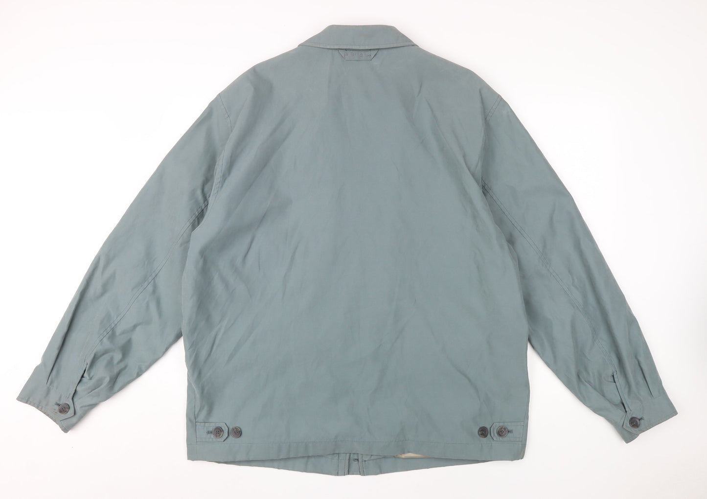 Mens UK Size 46 Bush Green Bomber Jacket