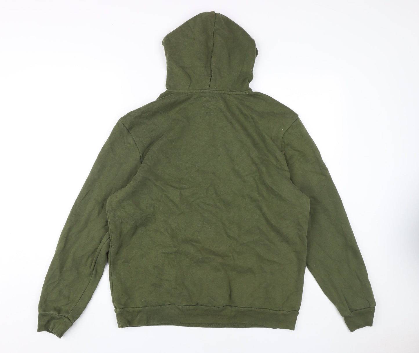 Mens UK Size M Gap Green Pullover Hoodie