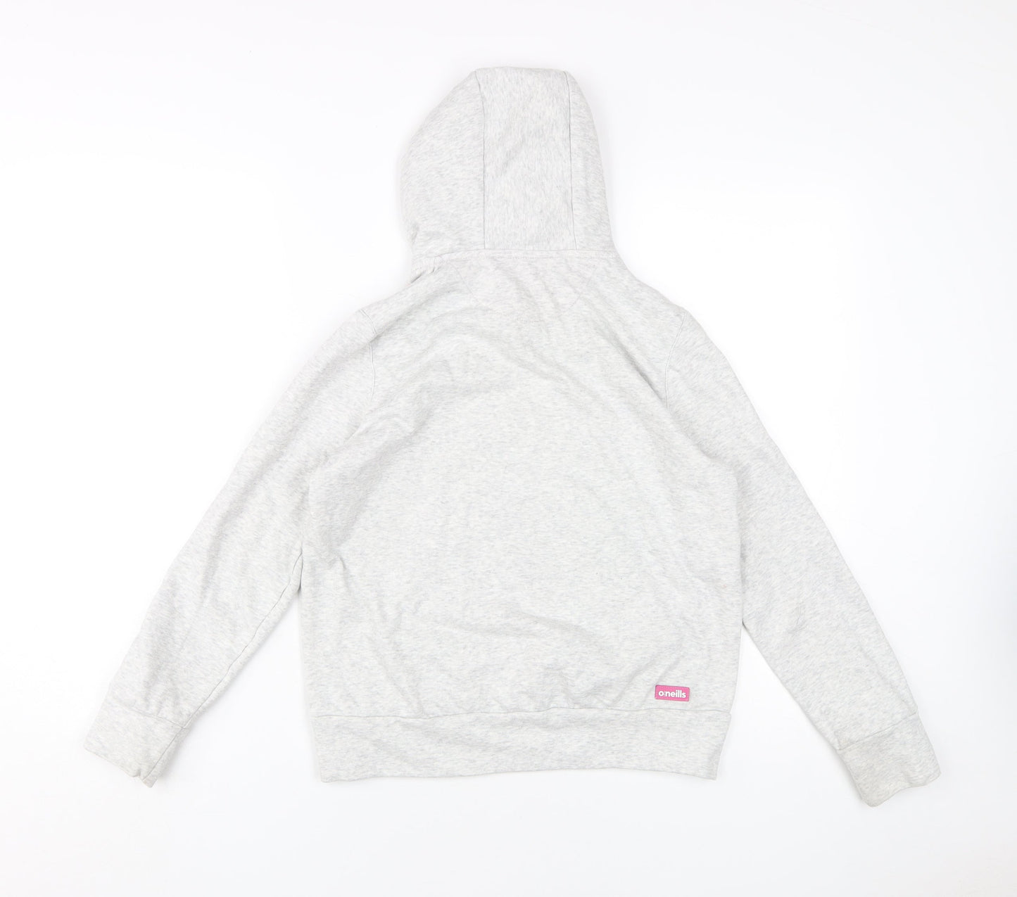 O'Neills Girls Grey Pullover Hoodie Age 10-11 Regular Fit