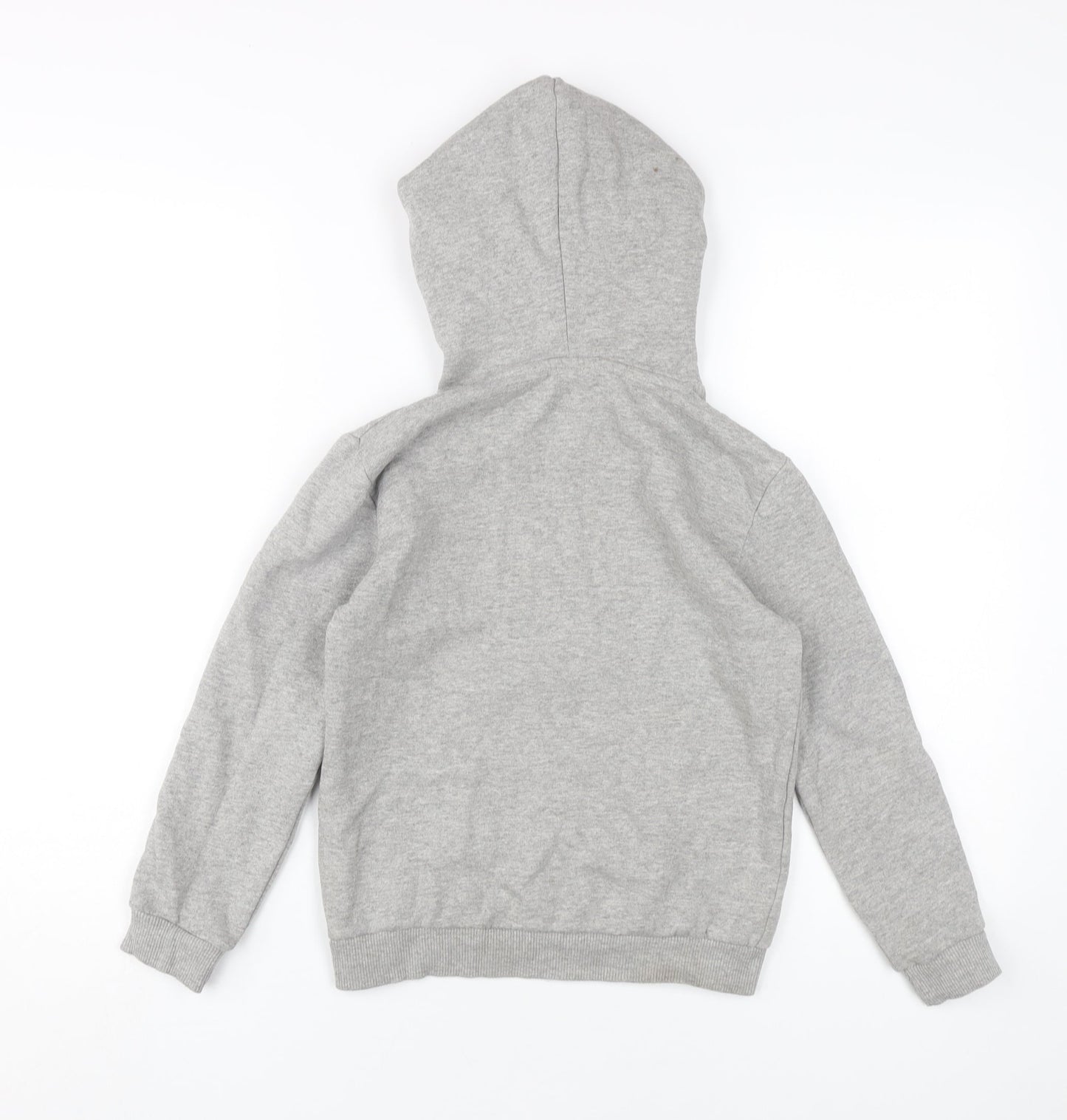 L.F.C. Grey Girls Hoodie, 7-8 Years, Long Sleeve, Logo, Casual