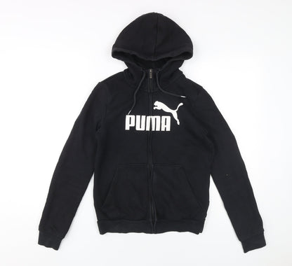 Puma Women's Black Full Zip Hoodie Size 8