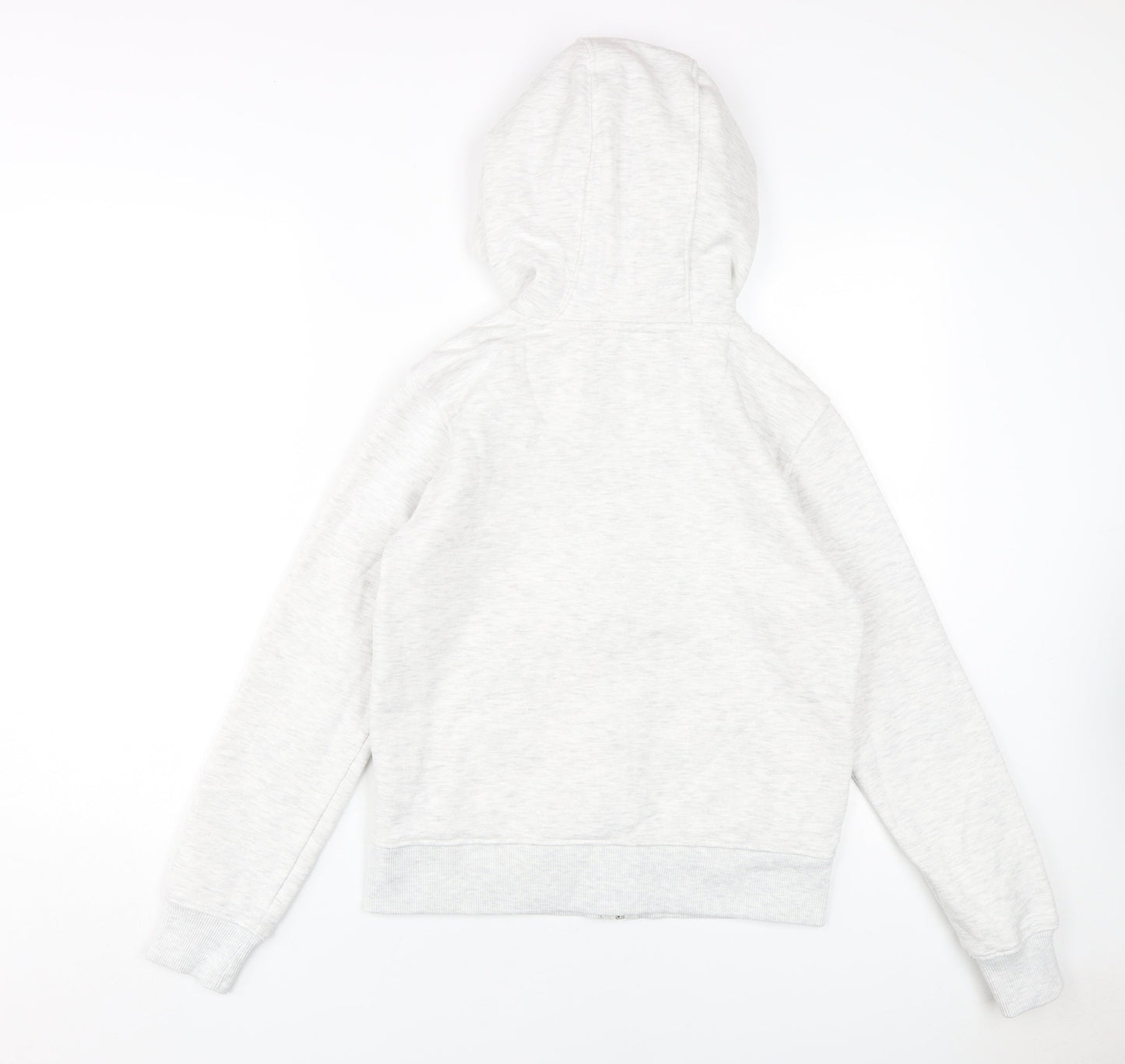 SoulCal & Co Women's White Full Zip Hoodie Size 8