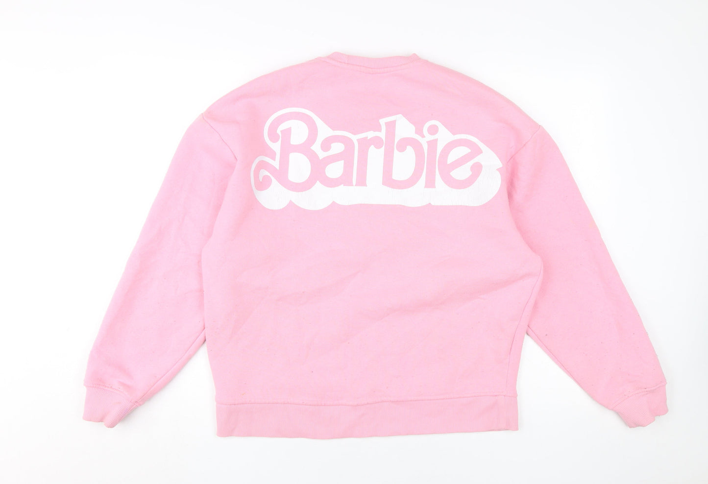 Barbie Women's Pink Pullover Hoodie XS