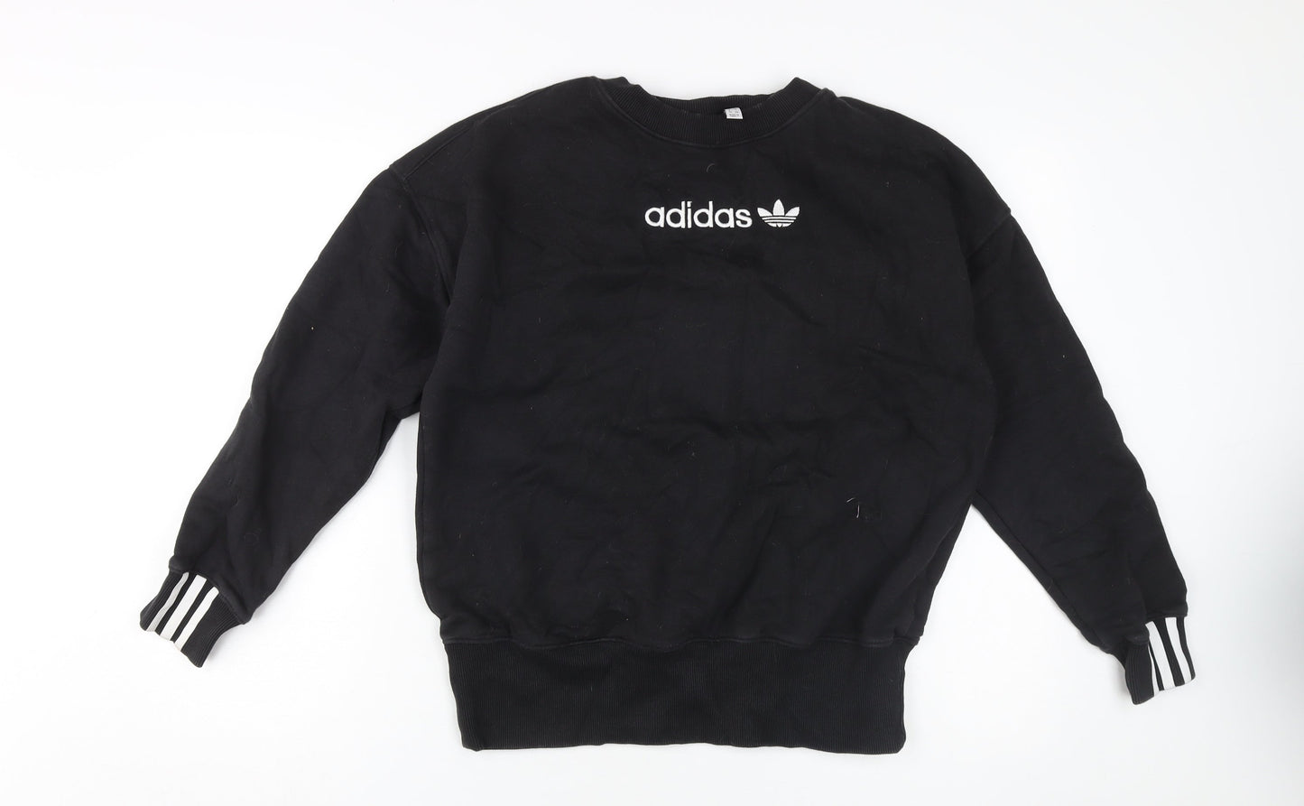 Adidas Women's Black Pullover Sweatshirt Size 12
