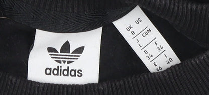 Adidas Women's Black Pullover Sweatshirt Size 12