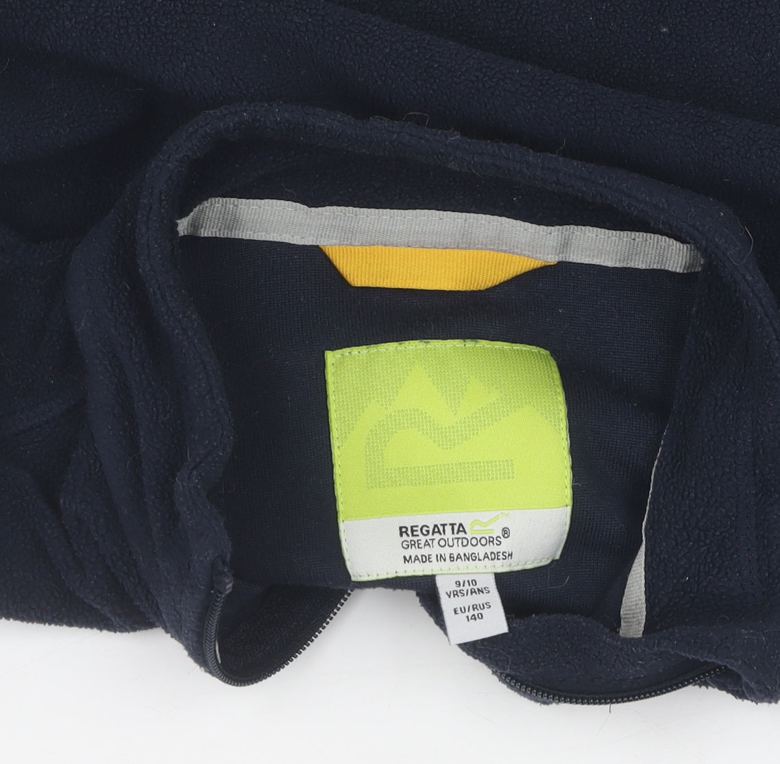 Regatta Boys Blue Fleece Sweatshirt Size 9-10 Years