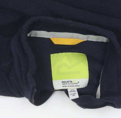 Regatta Boys Blue Fleece Sweatshirt Size 9-10 Years