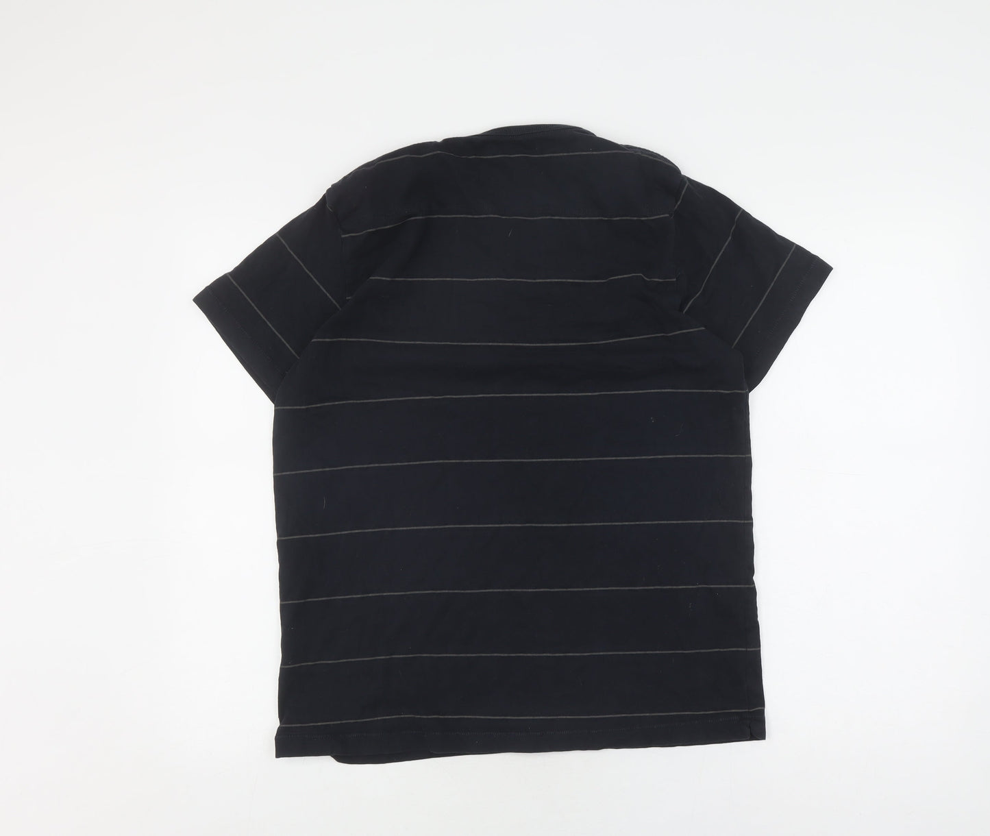 Mens UK Size L French Connection Black  T-Shirt