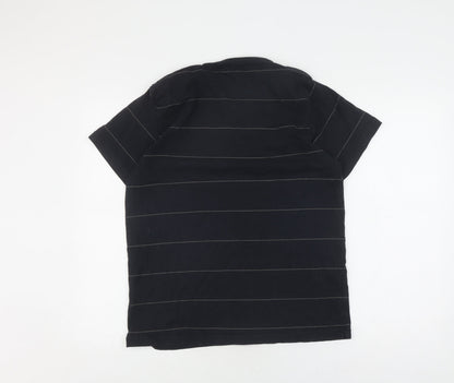 Mens UK Size L French Connection Black  T-Shirt