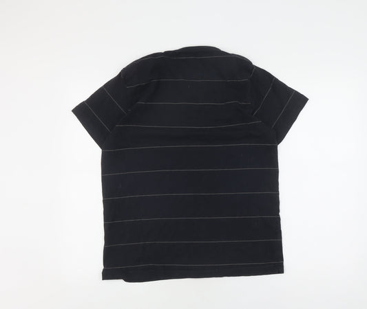 Mens UK Size L French Connection Black  T-Shirt