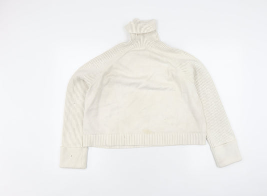 Womens UK Size 12 River Island Ivory Pullover Jumper