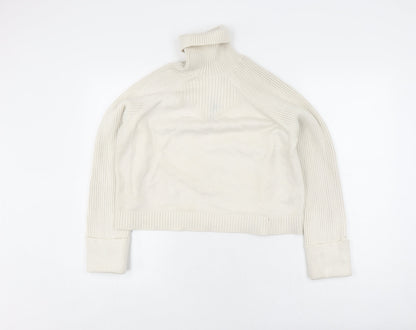 Womens UK Size 12 River Island Ivory Pullover Jumper