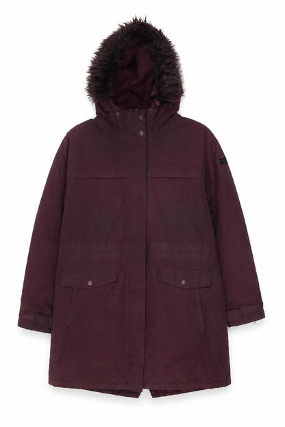 Womens UK Size 18 Regatta Purple Parka Coat