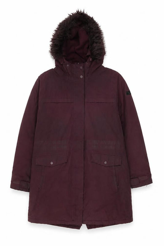Womens UK Size 18 Regatta Purple Parka Coat