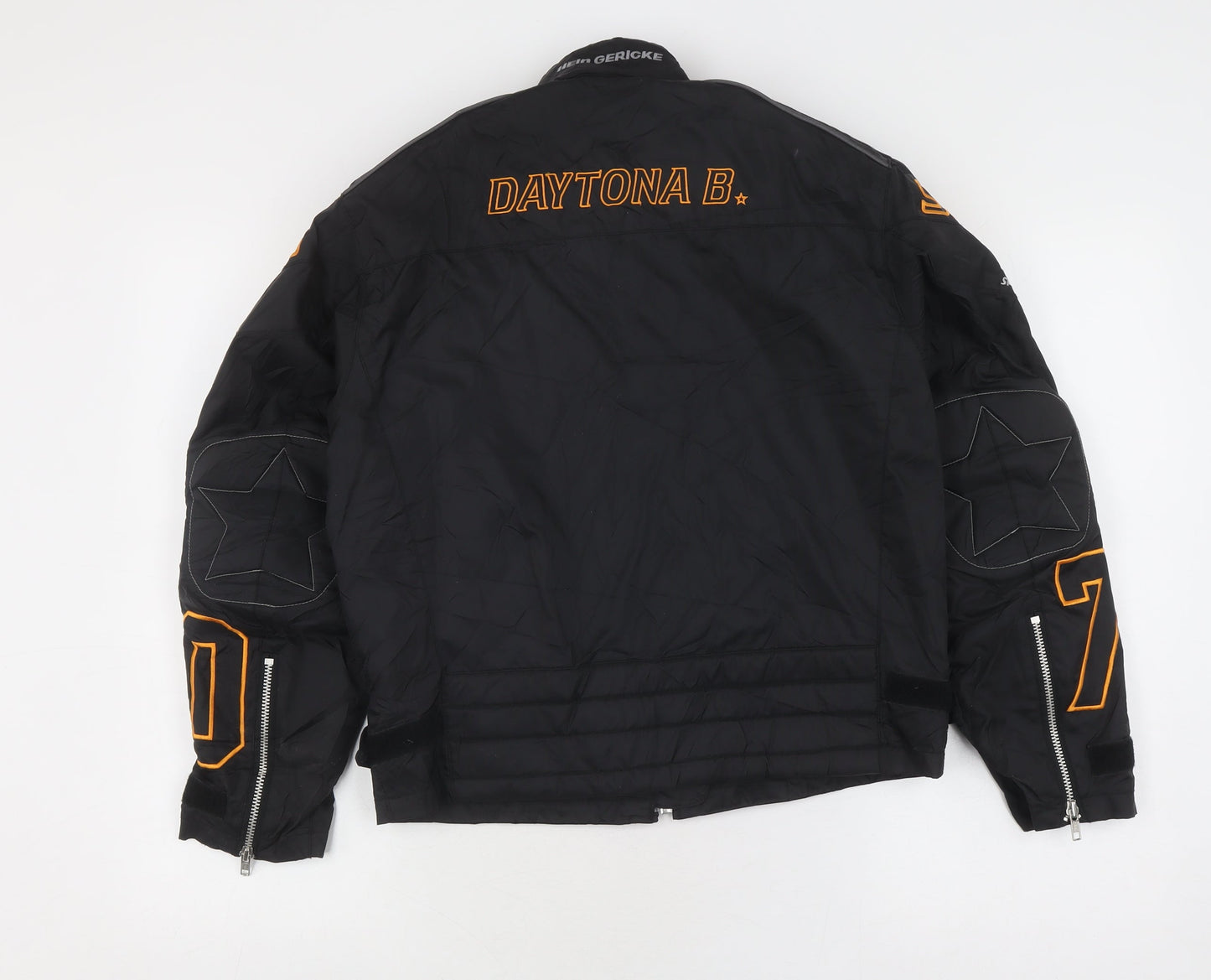 Mens UK Size XS Speedware Black Motorcycle Jacket