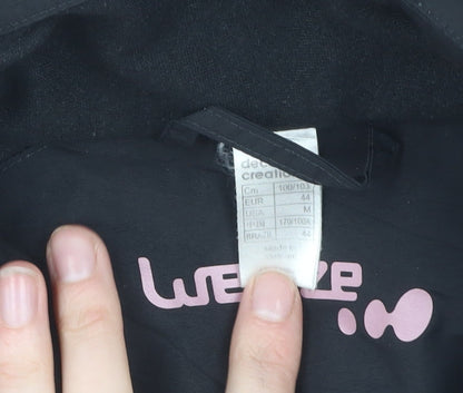 Womens UK Size 16 Wedze Black Ski Jacket