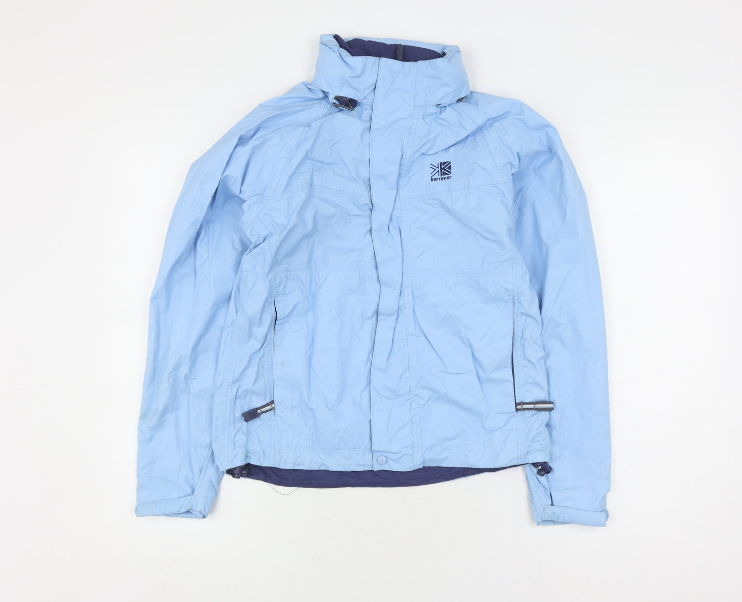 Karrimor Girls Blue Puffer Jacket M Mid-Length