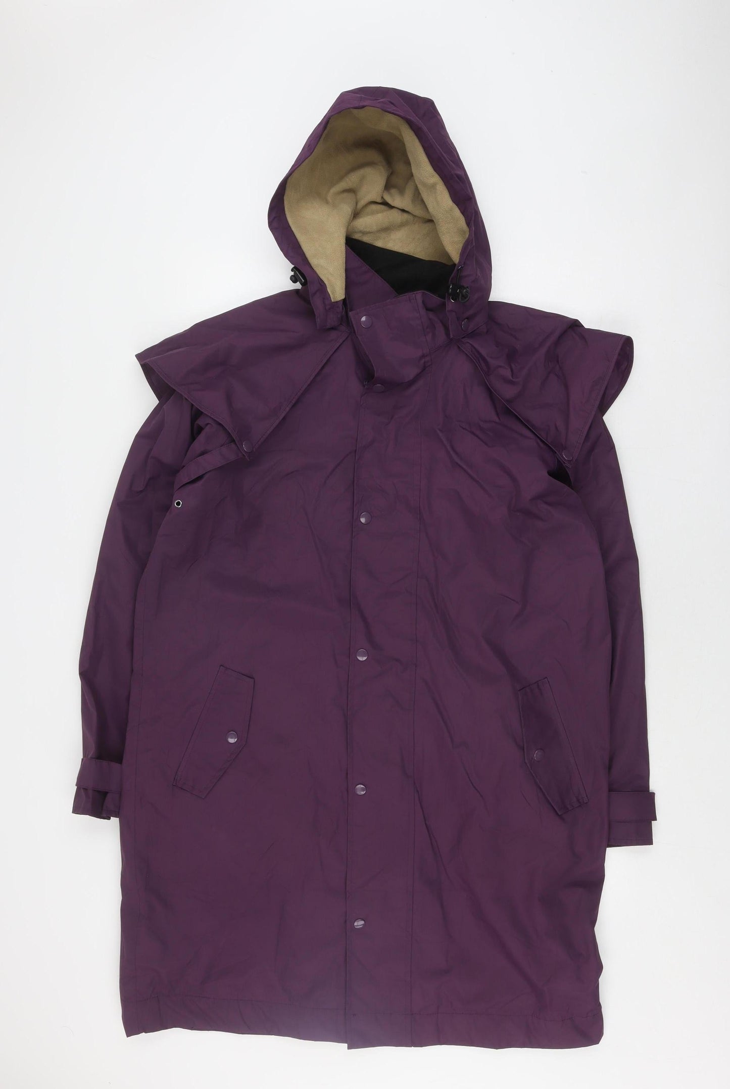 Cotton Traders Women's Purple Parka Jacket, Size M