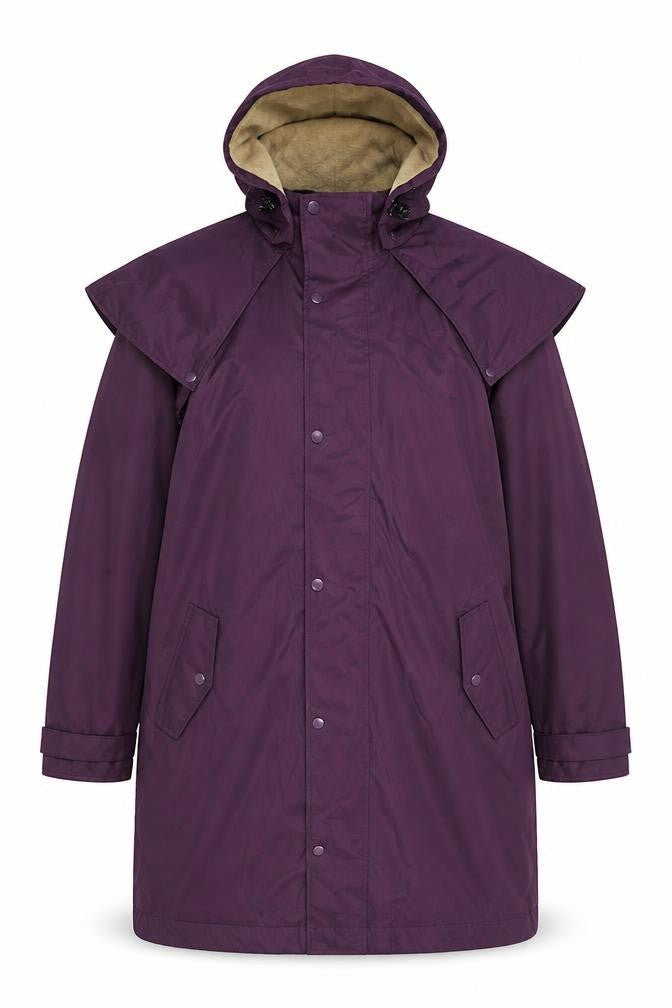 Womens UK Size M Cotton Traders Purple Parkas