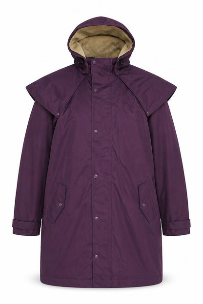 Womens UK Size M Cotton Traders Purple Parkas