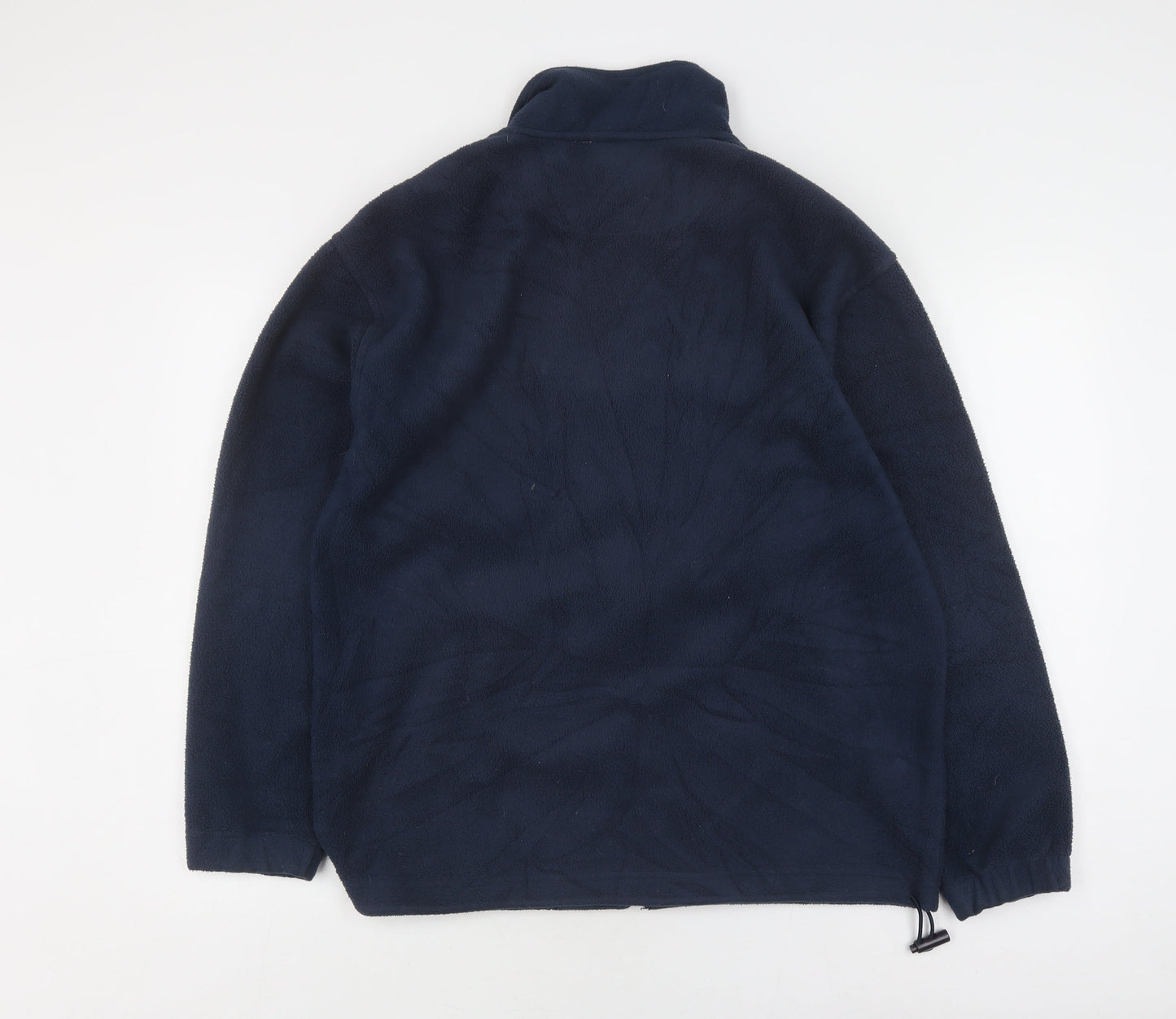 Mens UK Size M C&A Blue Fleece Jacket