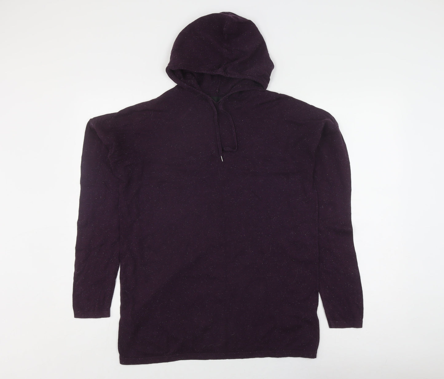 Womens UK Size M ASOS Purple Pullover Hoodie