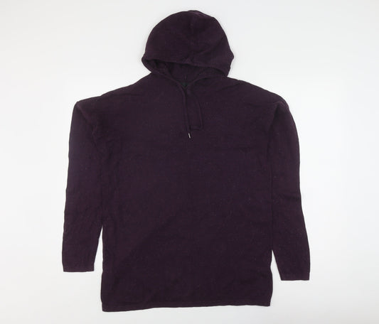 Womens UK Size M ASOS Purple Pullover Hoodie