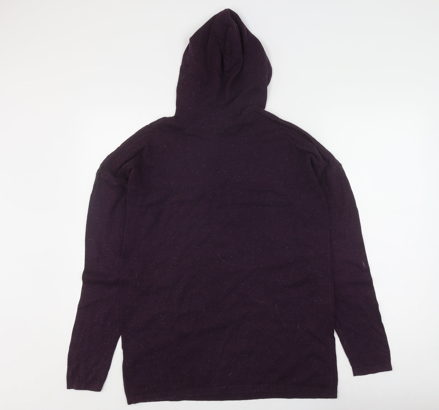 Womens UK Size M ASOS Purple Pullover Hoodie