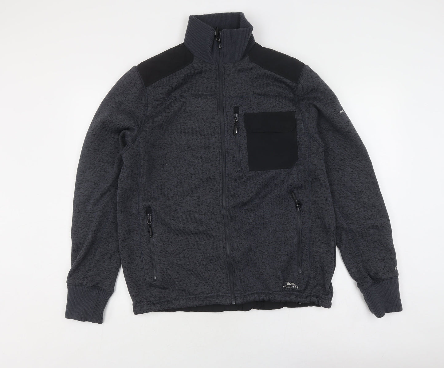 Mens UK Size M Trespass Black Full Zip