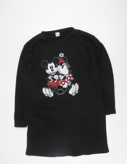 Disney Unisex Adults Black Pullover Jumper L