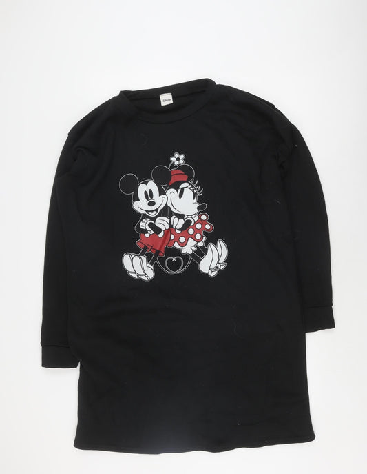 Disney Unisex Adults Black Pullover Jumper L