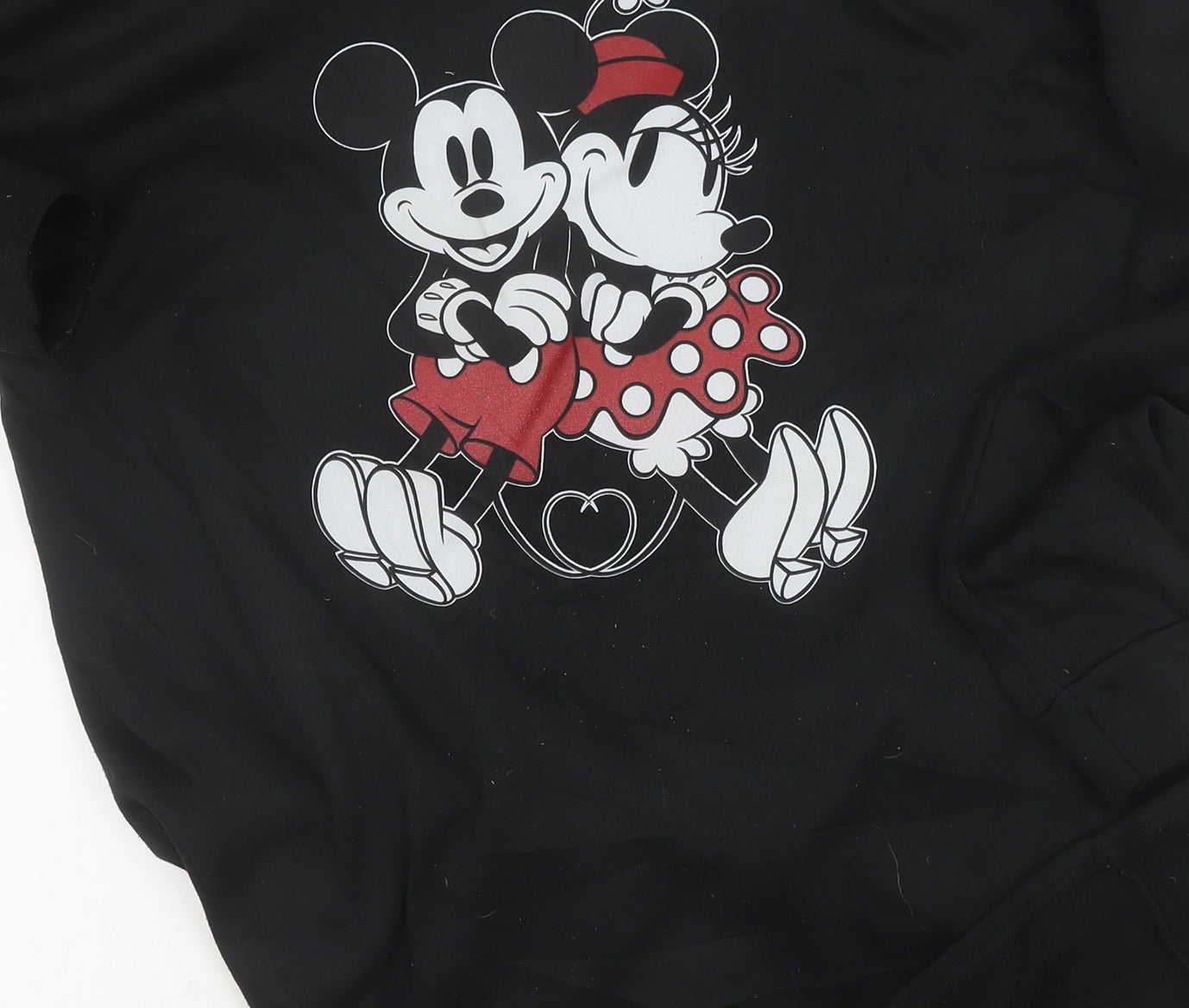 Disney Unisex Adults Black Pullover Jumper L