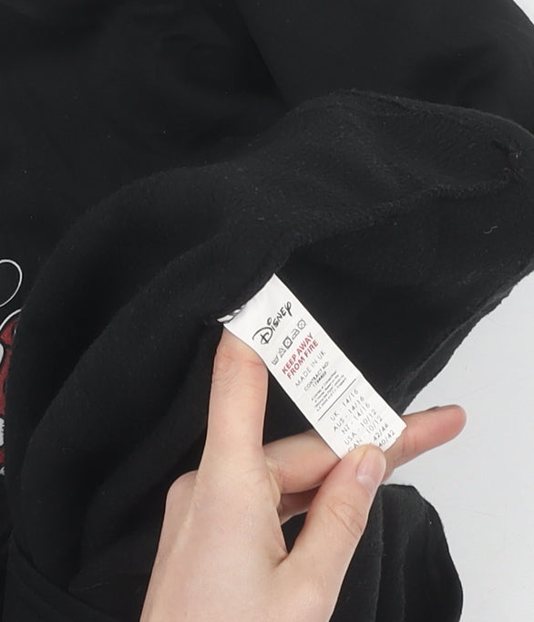 Disney Unisex Adults Black Pullover Jumper L