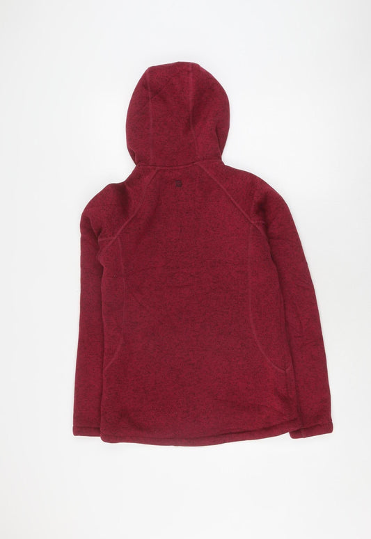 Womens UK Size 8 Mountain Warehouse Red Hooded Jacket