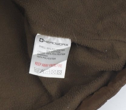 Mens UK Size S Headworx Brown