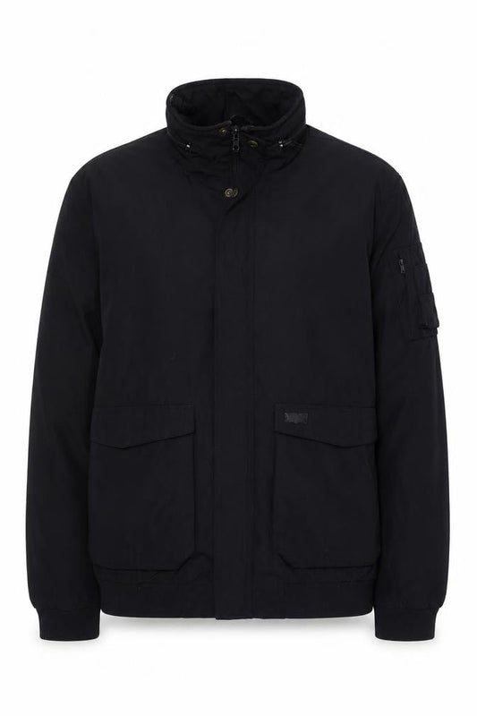 Unisex Adults UK Size S Levi's Black Basic Jacket