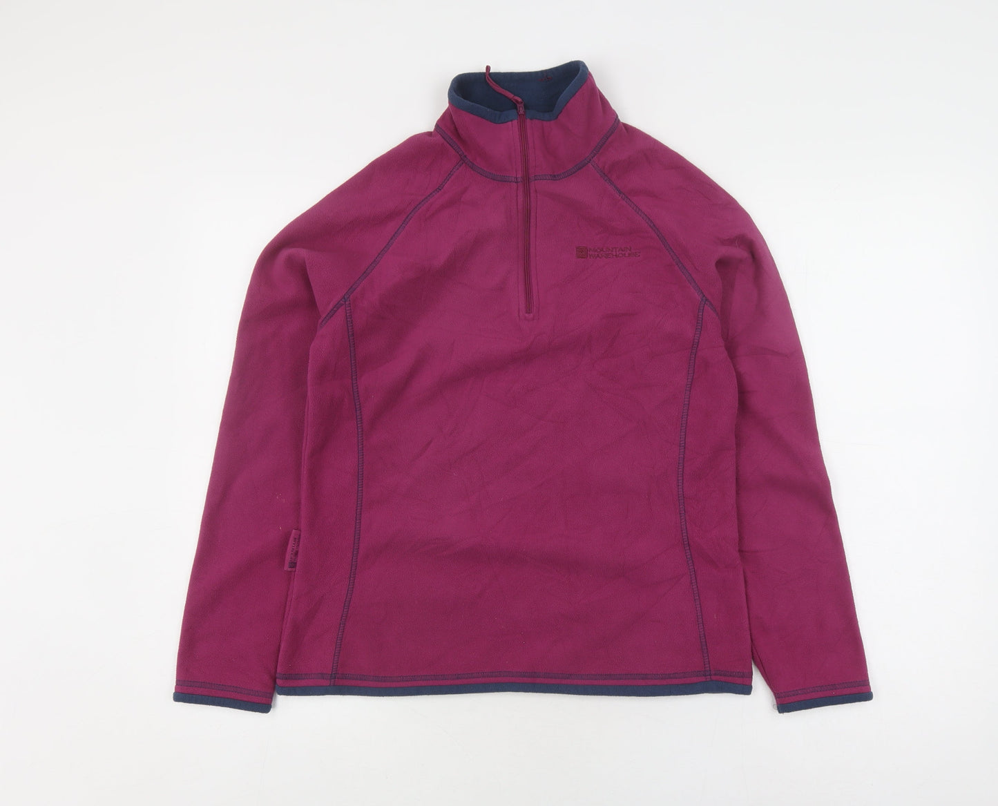 Womens UK Size 10 Mountain Warehouse Purple Pullover Sweatshirt