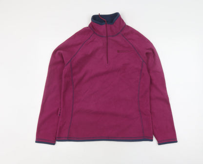 Womens UK Size 10 Mountain Warehouse Purple Pullover Sweatshirt