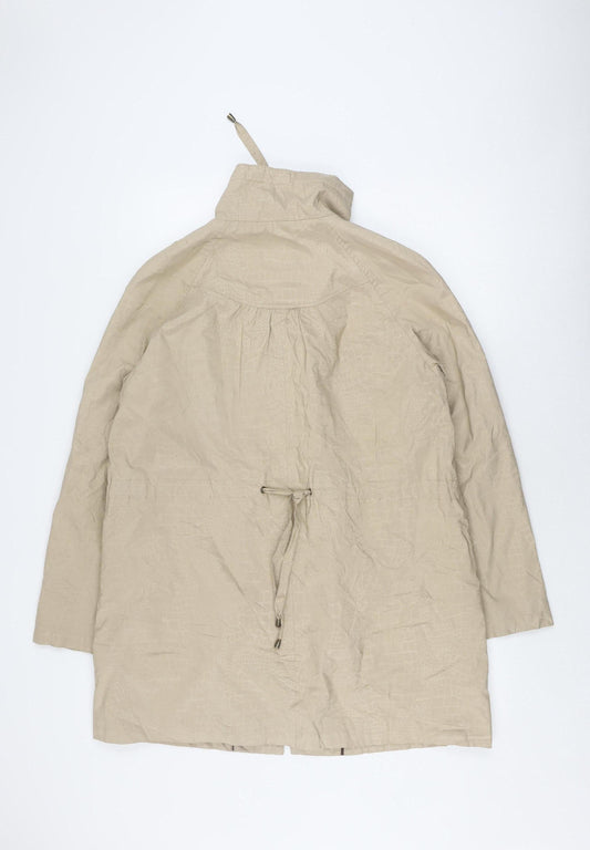 Lakeland Women's Beige Anorak Jacket with Snap Closure