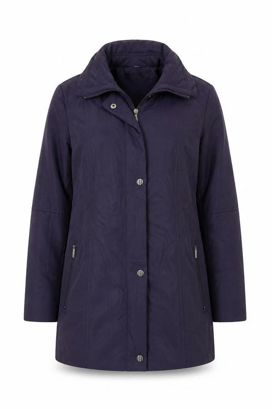 Womens UK Size 12 David Barry Purple Basic Jacket