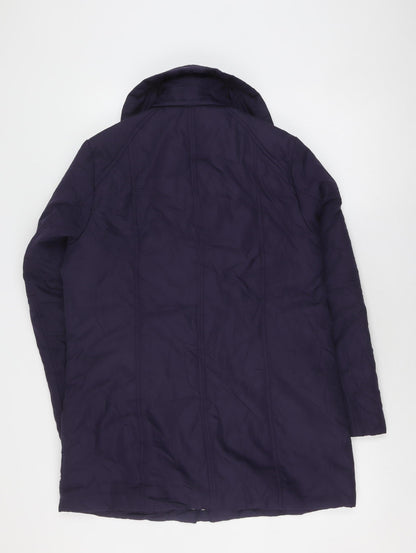 Womens UK Size 12 David Barry Purple Basic Jacket