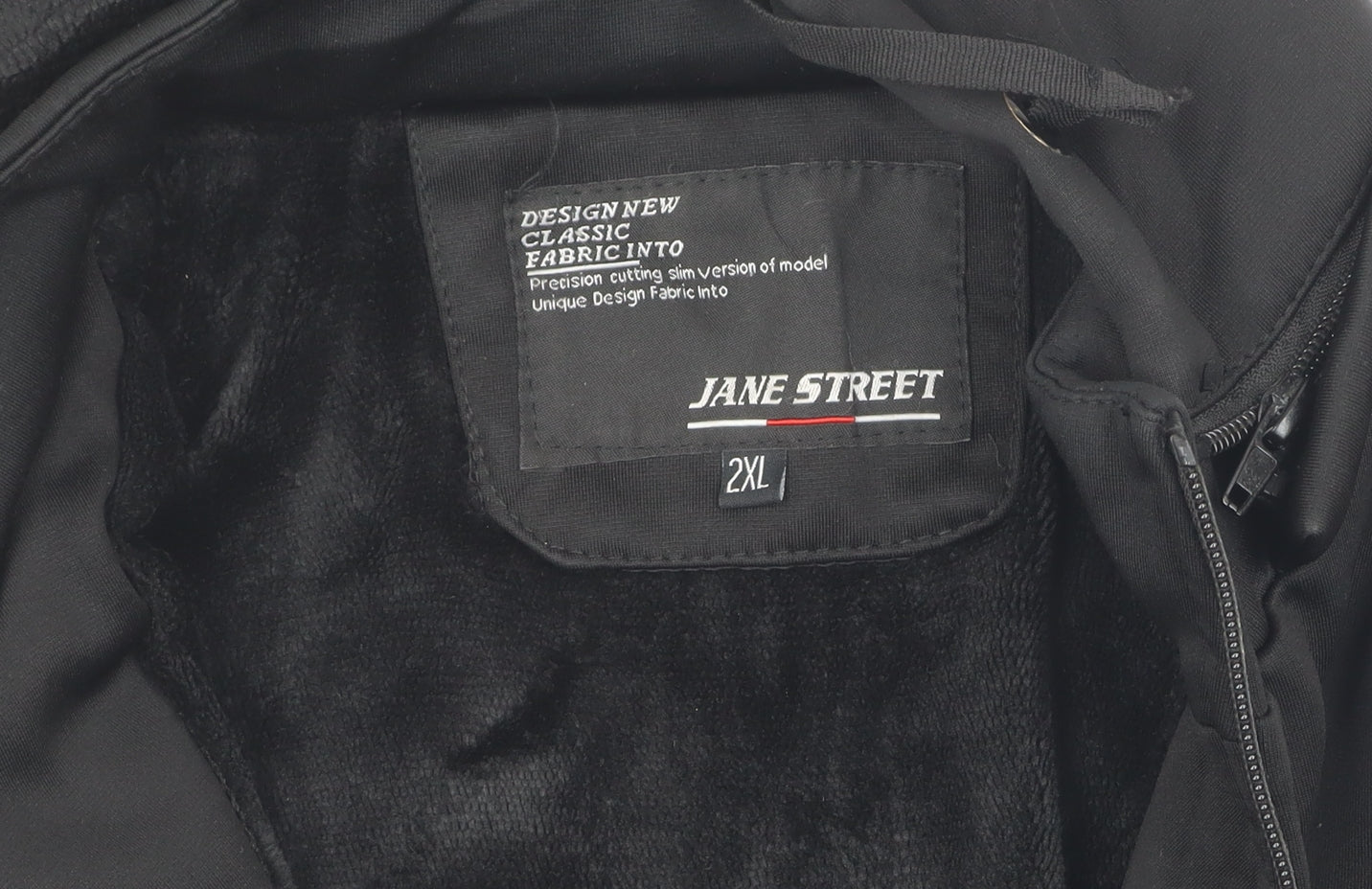 Mens UK Size 2XL Jane Street Black Puffer Jacket