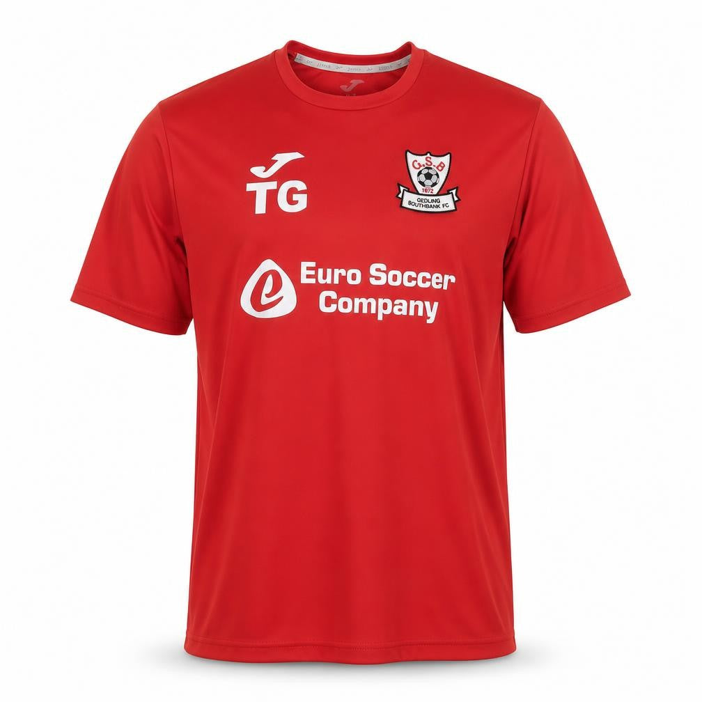 Mens UK Size XL Joma Red Football T-Shirt