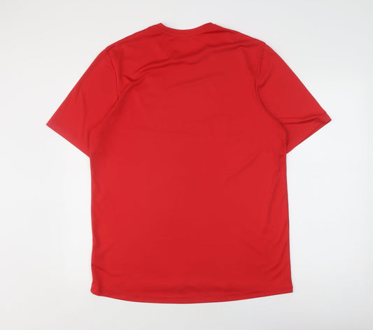 Joma Men's XL Red Football Jersey T-Shirt