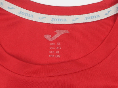 Joma Men's XL Red Football Jersey T-Shirt