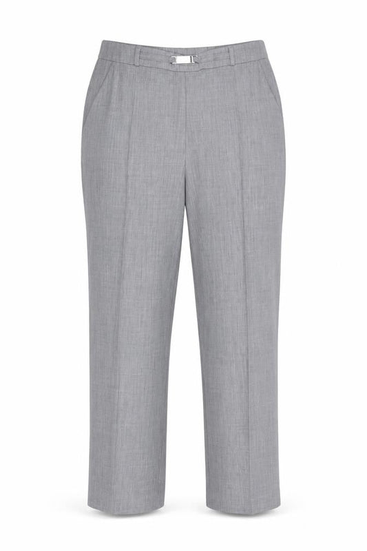 Womens UK Size 12 Honor Millburn Regular Fit Dress Pants Grey Trousers