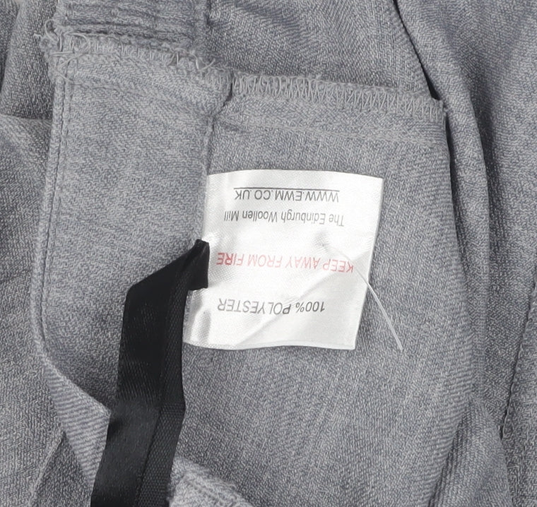 Womens UK Size 12 Honor Millburn Regular Fit Dress Pants Grey Trousers