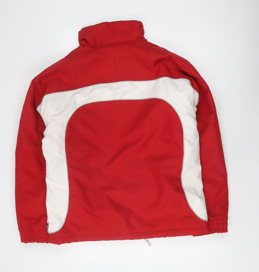Mens UK Size 14 Trespass Red Puffer Jacket
