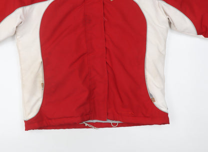 Mens UK Size 14 Trespass Red Puffer Jacket